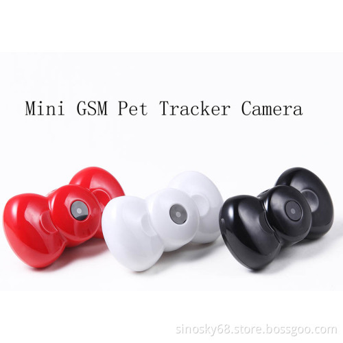 GPS Pet Tracker Dog Cat Position and Video Recorder Security Surveillance
